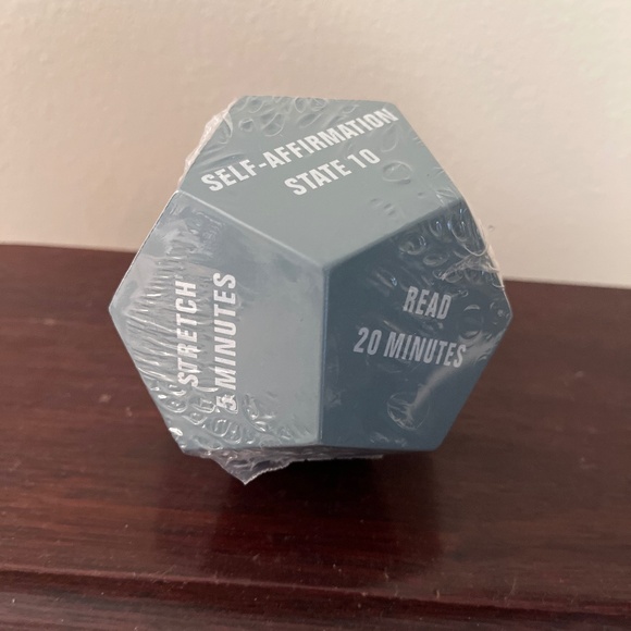 NEW Mindfulness Activity Dice 12-Sided Relaxation Self-Care Stress Relief Tool - Picture 1 of 7
